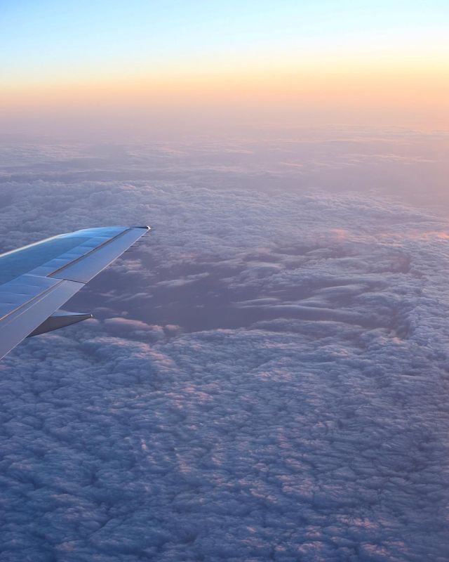 飛行機から見えたシリーズ✈️マジックアワーの眼下の雲海。
#飛行機 #空 #マジックアワー#plane #sky #magichour #photographer #kashiwagi